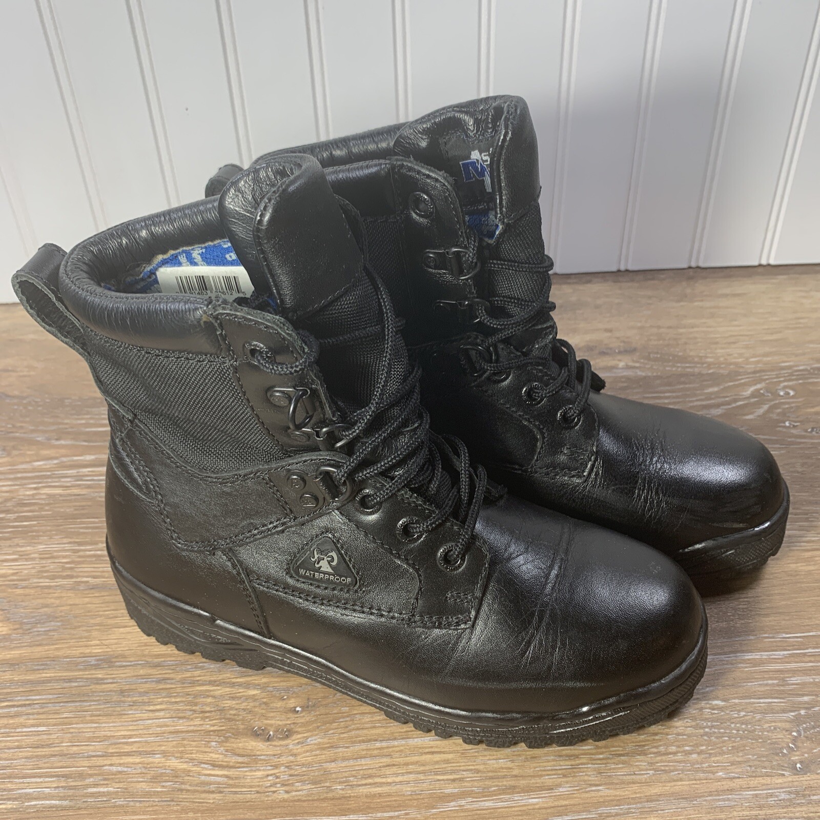 Men's Rocky Tactical Waterproof Black Duty Boots Lace Up SIZE 5W eBay