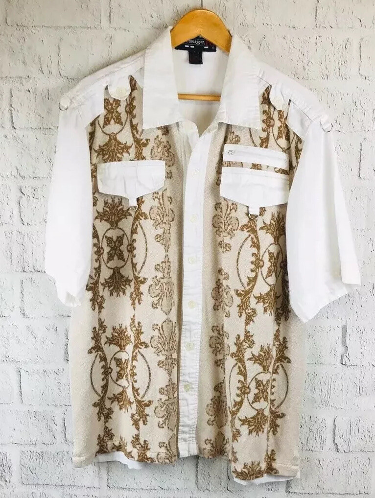 Designer Clothing Second Hand Versace Mens Clothes Leather Vest