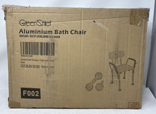 Shower Chair w/ Arms and Back GreenChief HeavyDuty Bathtub Seat Adjustable 300lb
