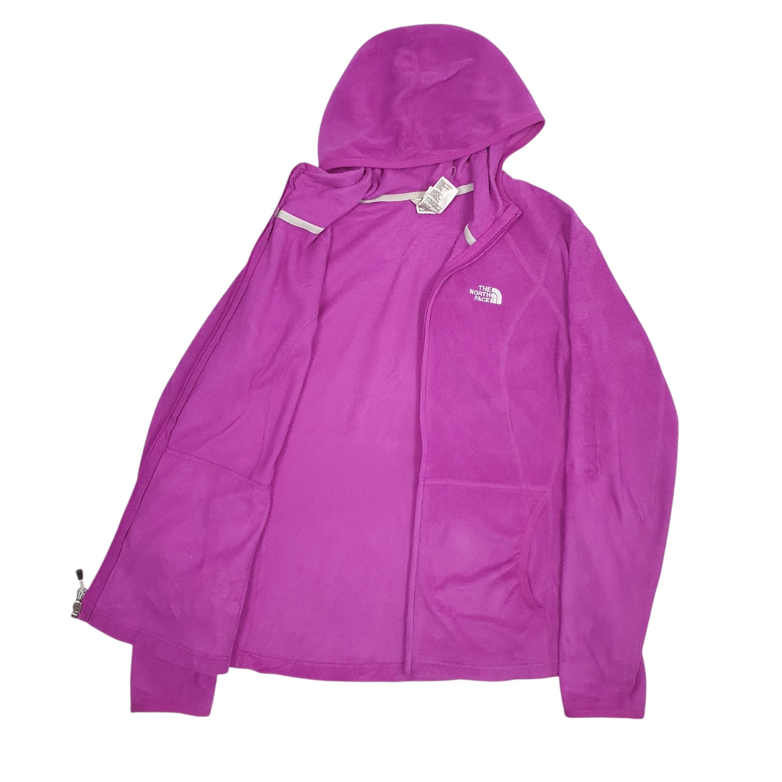 THE NORTH FACE Full Zip Polyester Fleece Jumper Womens M image 2