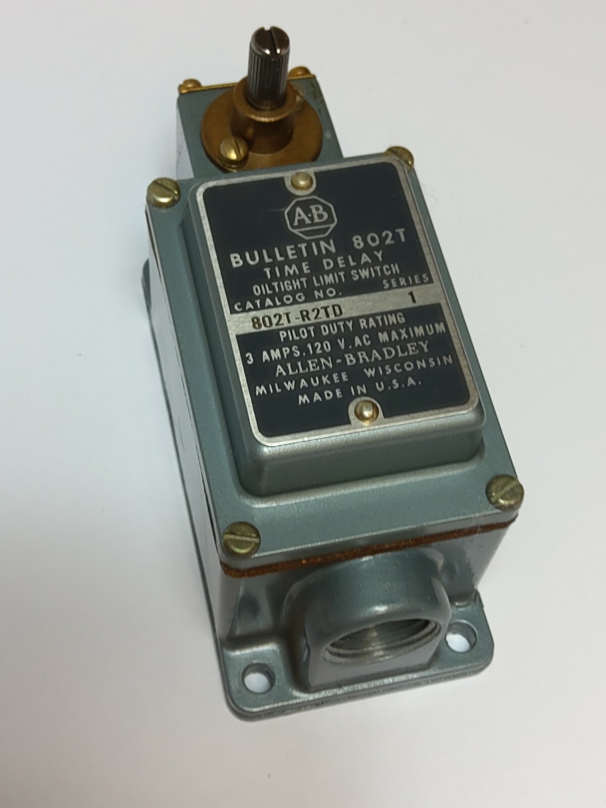 allen bradley 802t catalog on Allen Bradley 802tr2td Industrial Control System For Sale Online Ebay