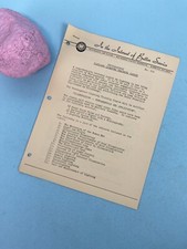 1945 Westinghouse Packaged Lighting Training Course Overview/Price Guide/Letter
