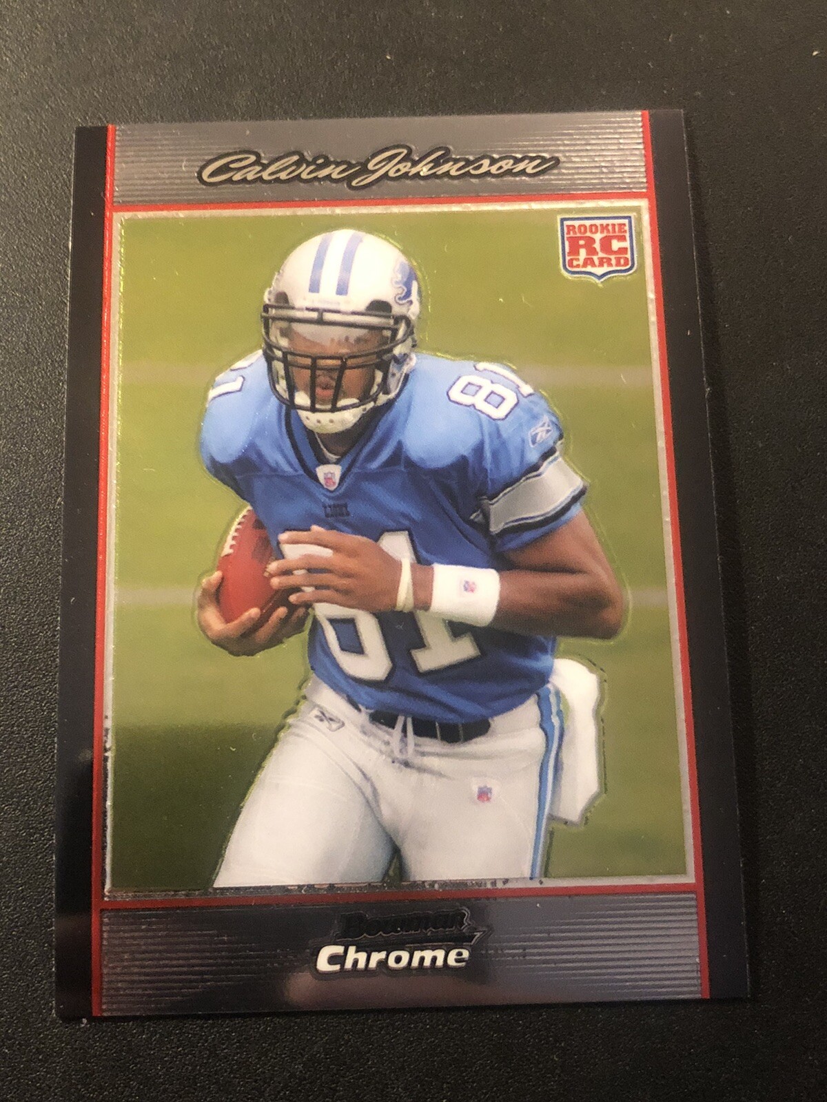 2007 Bowman Chrome Calvin Johnson #BC75 Rookie RC HOF