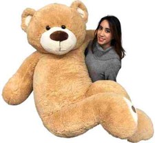 Big Plush Giant 6 Foot Teddy Bear Six Feet Tall 72 inches 183 cm