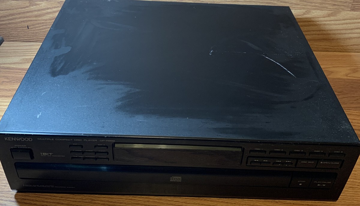 Kenwood DP-R892 Multiple Compact Disc Player Untested No Remote
