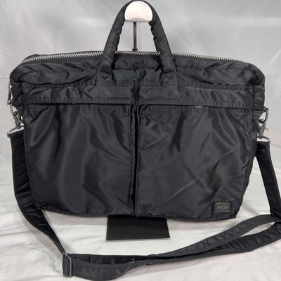 Porter Yoshida & Co Tanker 2WAY BRIEFCASE Black | eBay