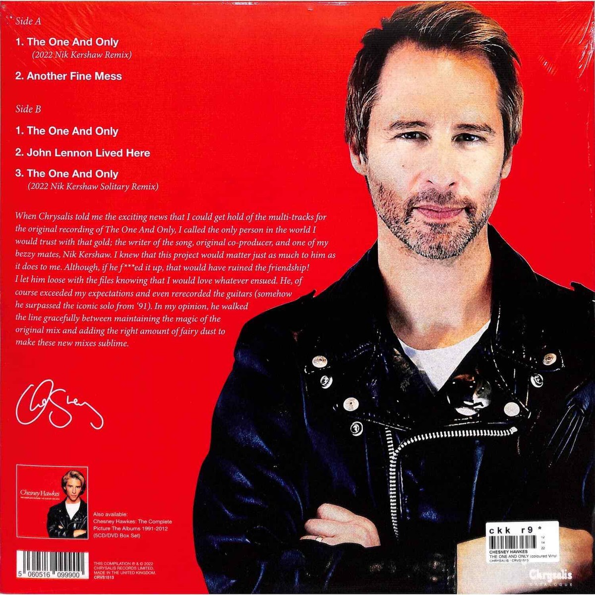 Chesney Hawkes / THE ONE AND ONLY (coloured Vinyl
