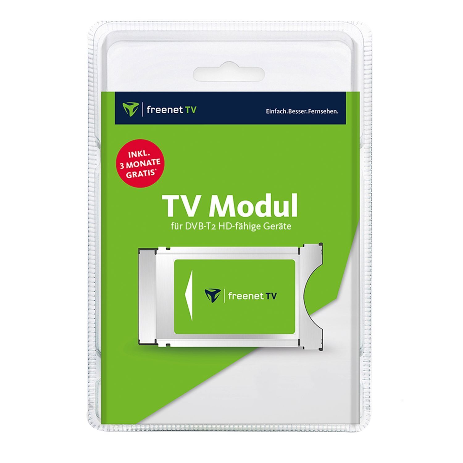 CI TV Modul von freenet TV für DVB-T2 Antenne inkl. 3 Monate gratis¹ HDTV HD 
