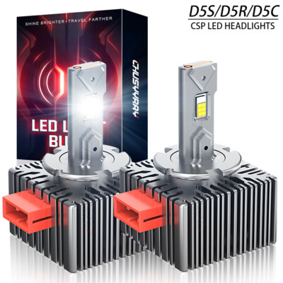 D5S LED headlight Bulb High-Low For Chevy Silverado 1500 2016-2018 Replace HID
