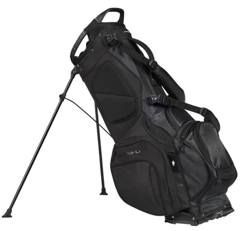 Maxfli Honors+ 高尔夫球杆支架包 - 14 路分隔板 - 黑色 — 第 4/4 张图片