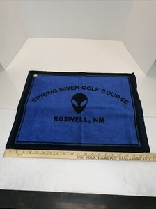Spring Valley Country Club Roswell New Mexico Alien Golf Towel