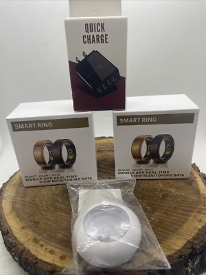 SMART RING LOT- Tracker Health Fitness  Sleep Monitoring Heart Rate Blood Oxygen