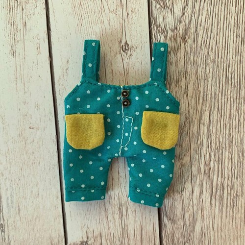 Clothes - Bib Overalls Pants Shirt For 1:12 BJD doll OB Obitsu 11 Ymy Toy - Picture 11 of 31