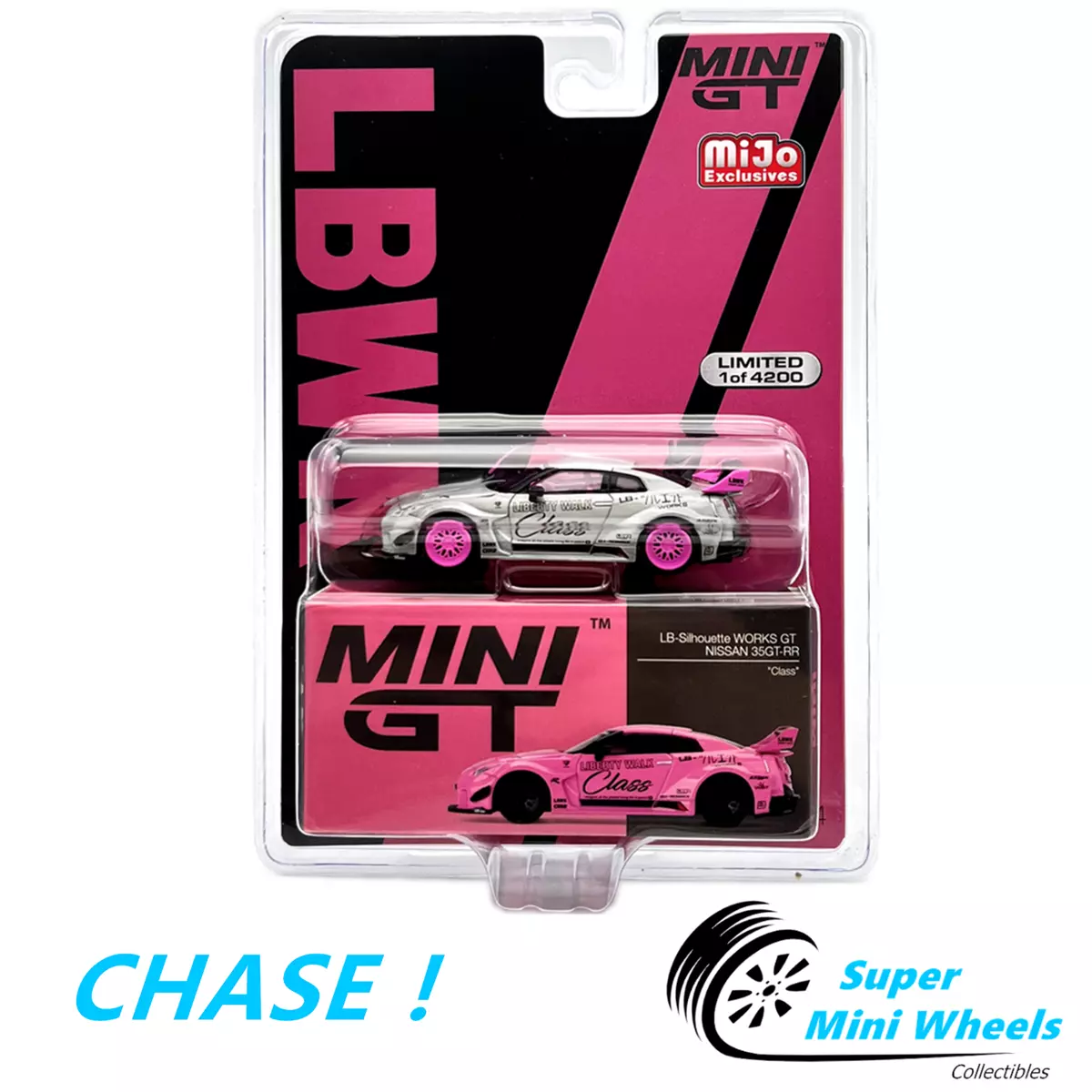 送料無料(沖縄配送) MINI GT LB-シルエットワークス GT 日産 35GT-RR