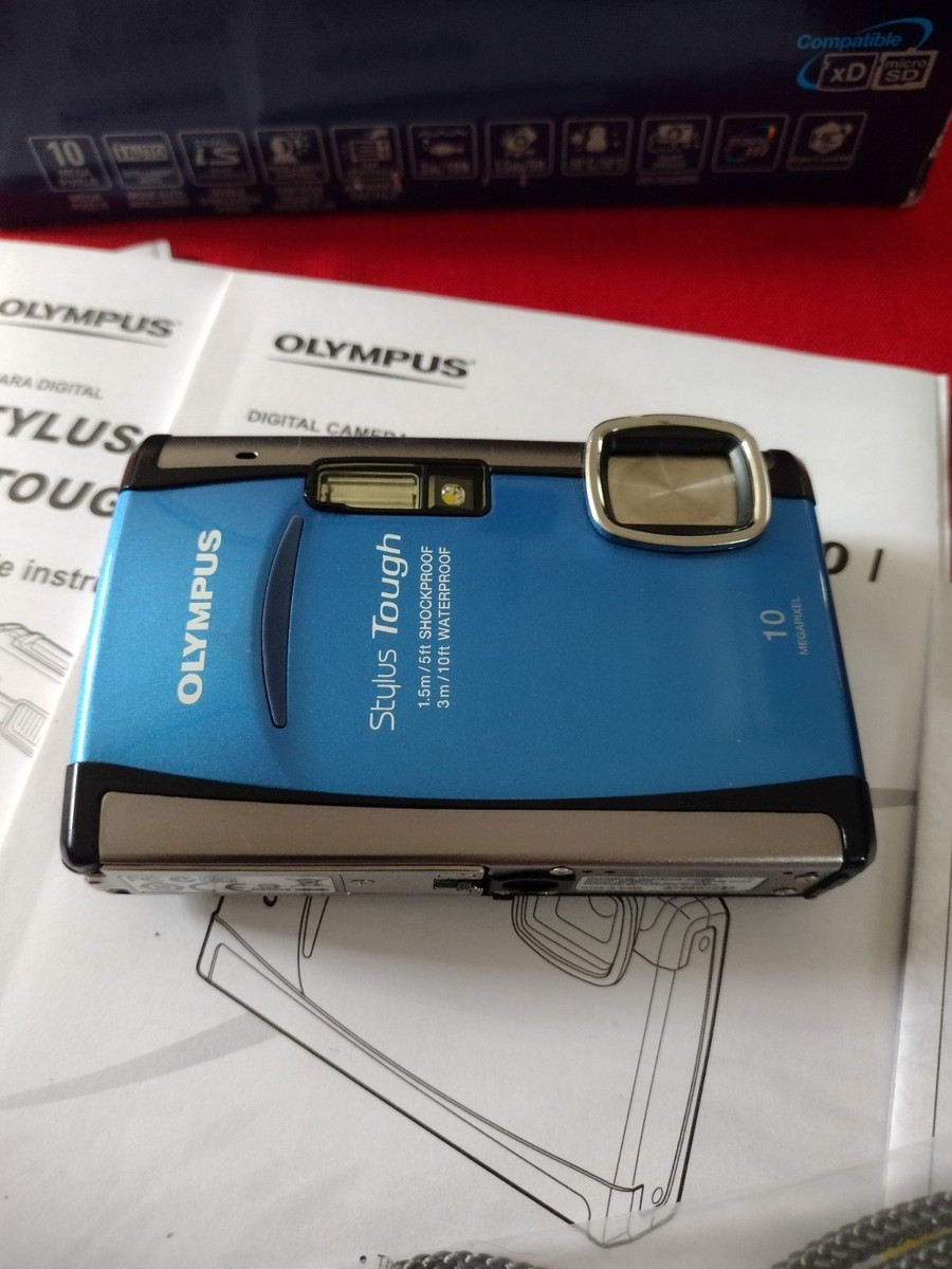 Olympus Stylus Tough-6000 10 MP Waterproof Digital Camera | eBay