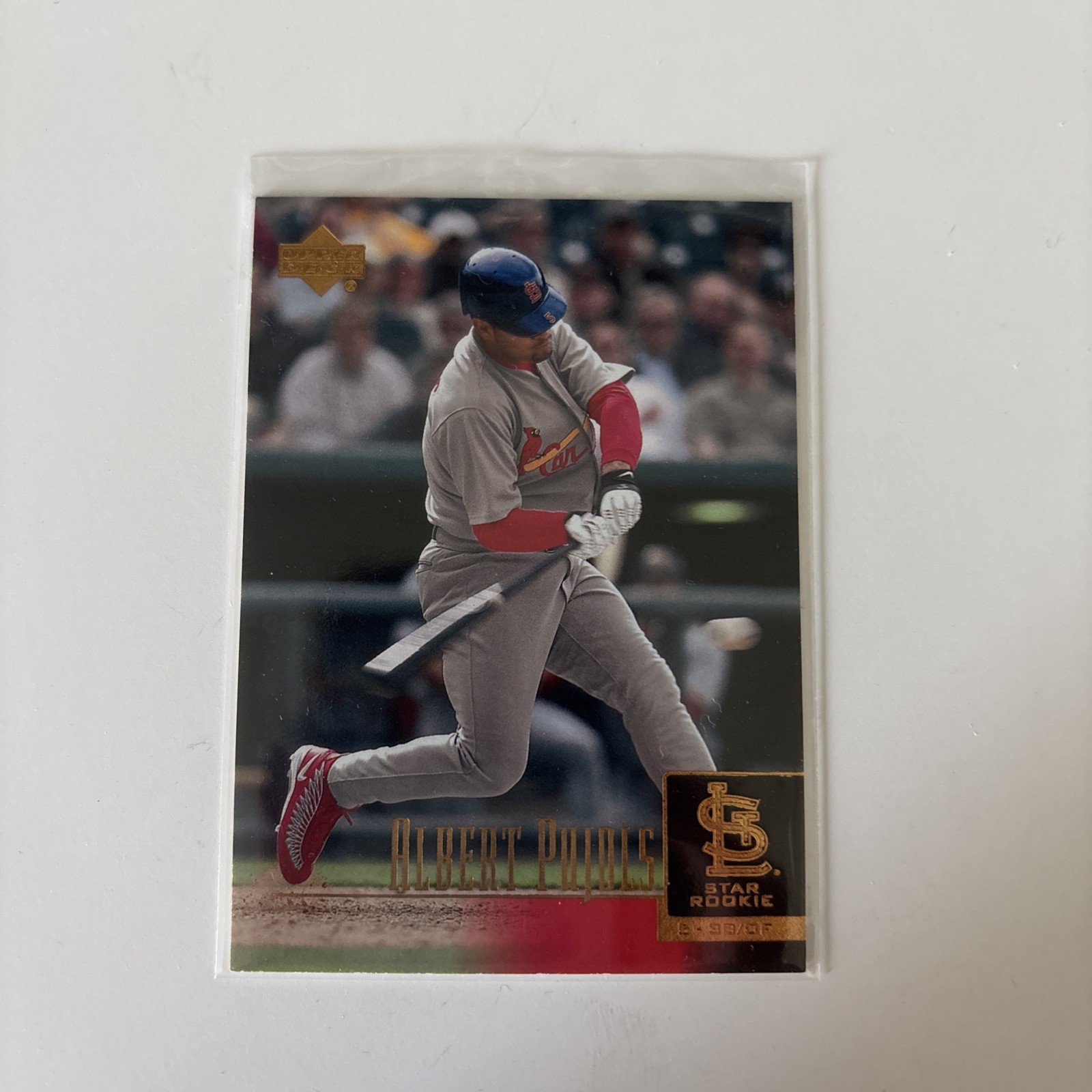 Albert Pujols 2001 Upper Deck - Star Rookie #295 (RC) St. Louis Cardinals