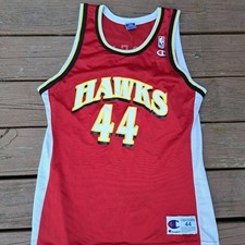 VTG Champion Atlanta Hawks Jersey Henderson Men Size 44