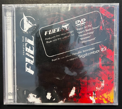 Fuel - Natural Selection DVD Single 2003 Rock Epic Records Promo