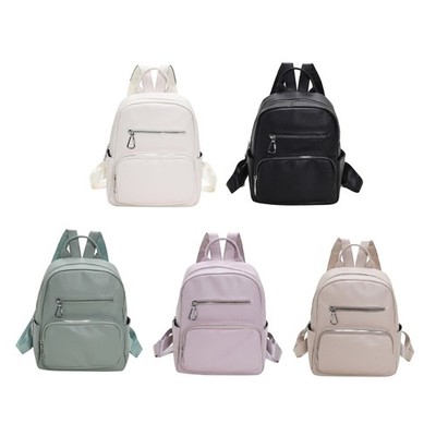 Women Backpack PU Leather Travel Daypack Anti-Theft School Bag for Girl Bookbag