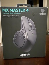 Logitech MX Master 4 Wireless Mouse with Haptic Feedback | Black