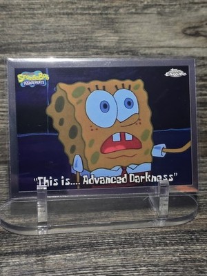 2025 Topps Chrome SpongeBob SquarePants 25th ''This Is... Advanced Darkness'' #72