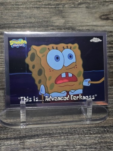 2025 Topps Chrome SpongeBob SquarePants 25th "This Is... Advanced Darkness" #72 - Picture 1 of 7