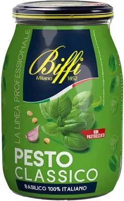 Biffi Genovese Pesto Gaia Classic Recipe 980gr Basil 100% Italian