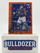 2025 Topps Chrome Sapphire Adrian Del Castillo Orange /25 Rookie Card