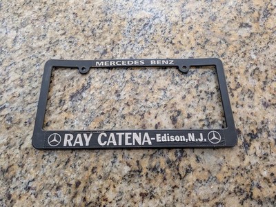 RARE Mercedes Benz Ray Catena Edison New Jersey NJ Plastic License Plate Frame