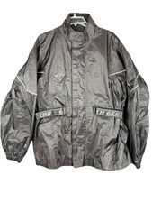 VTG Speedtec 6th Gear Mens L Black Motorcycle Jacket H-D Style Moto Racing