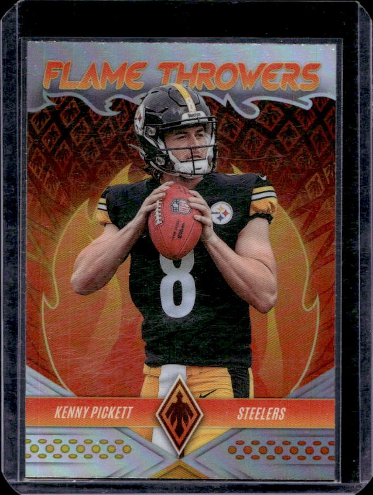 2022 Phoenix Kenny Pickett Flame Throwers Rookie RC #FT-27 Steelers