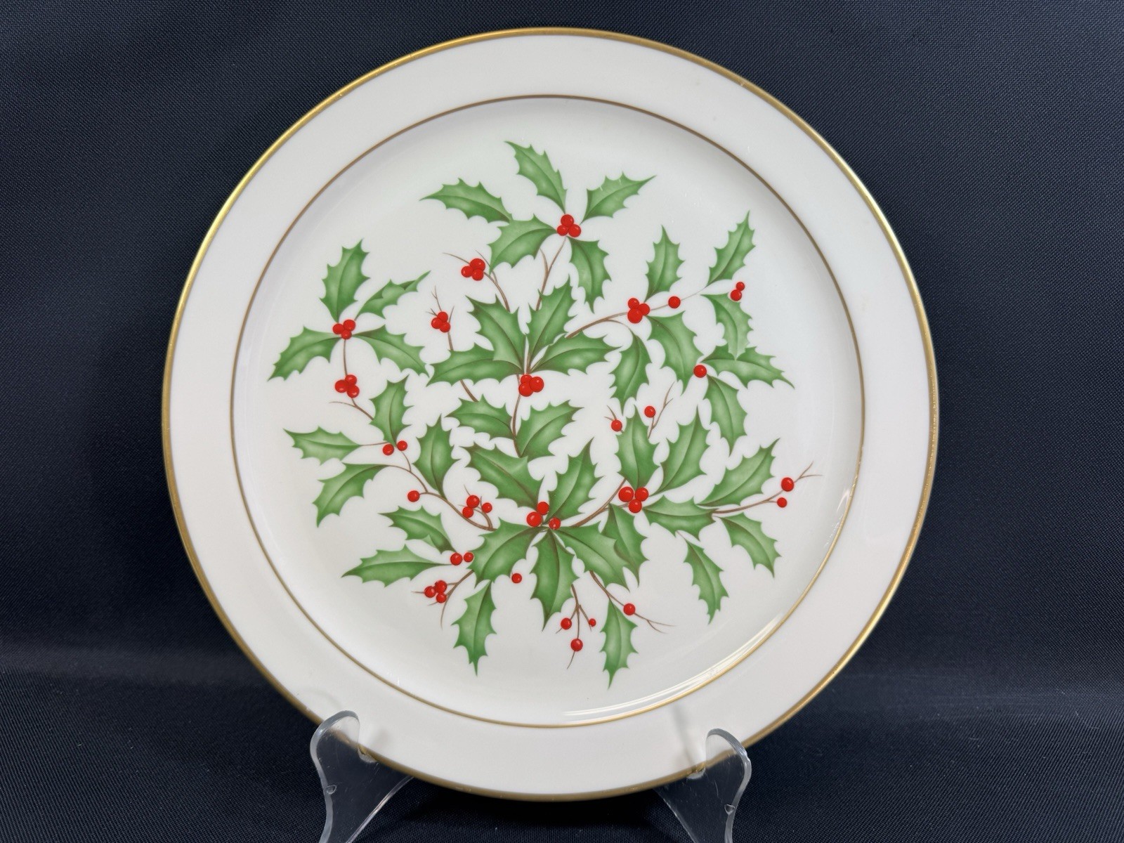 Lenox Holiday~(1)~12" Chop Plate Round Platter~1st Quality~Perfect