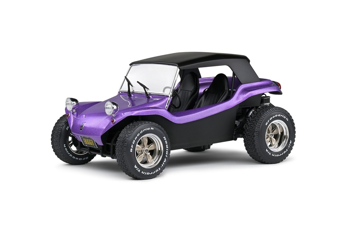 Solido S1802706 1/18 Meyers Manx Buggy Soft Roof Purple Metallic