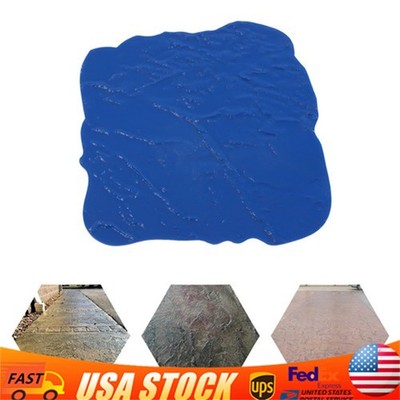 36'' X 36'' Blue Seamless Slate Concrete Cement Texture Imprint Stamp Skin Mat HOT