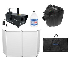 Chauvet DJ Nimbus Pro Plug/Play Dry Ice Fog Machine DJ Facade LED Fogger Fluid