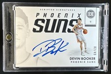 2017-18 Panini Encased Devin Booker Scripted Signatures Auto Autograph #/49 Suns