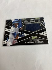 2023 Panini Elite Extra Edition - First Round Materials Kendall George...