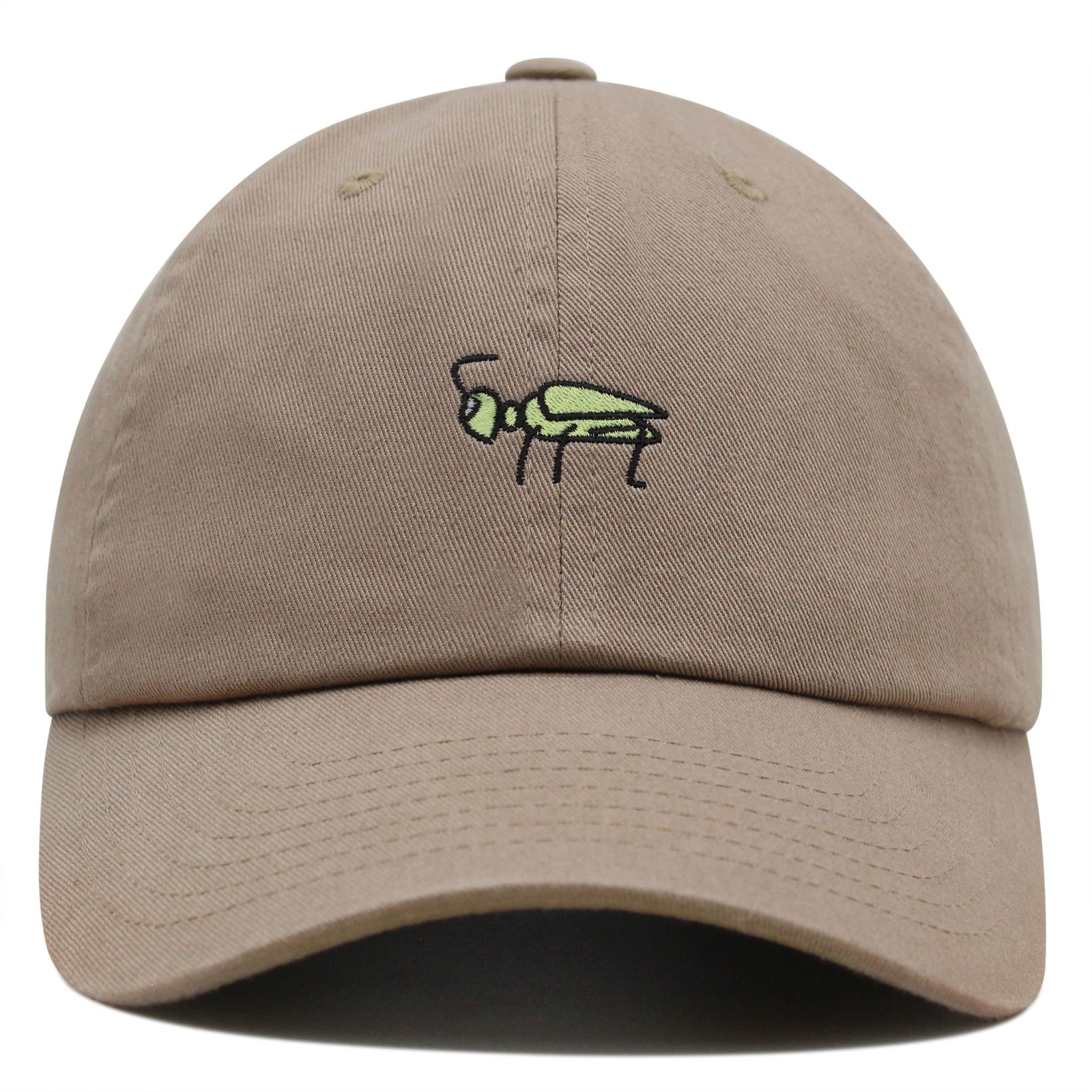 JPAK Grasshopper Premium Dad Hat Cotton 6-Panel Curved Brim Garden Gift