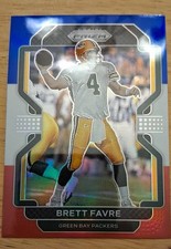 2021 Panini Prizm - Brett Favre #144 Red White & Blue Prizm