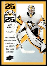2018-19 Upper Deck 25 Under Matt Murray #U25-23