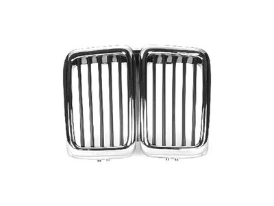 Action Crash 94RP25Y Grille Assembly Fits 1983-1984 BMW 533i