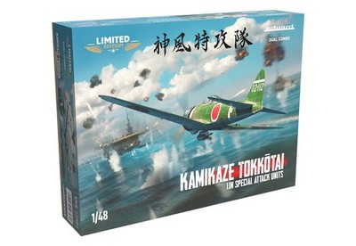 Eduard 11184 Kamikaze Tokkotai A6M5 & A6M2K 'Dual Combo' 1/48 Scale Model Kits