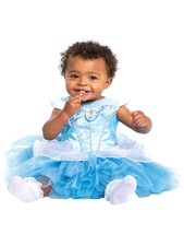 Disney Baby Girls Infant Cinderella Tutu Dress With Cameo Costume 6-12M