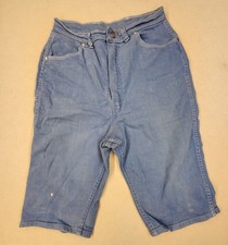 Misses Blue Bell Wrangler Womens Jean Shorts 16 Sanforized