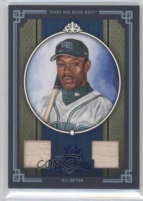 2005 Donruss Diamond Kings Blue Framed Materials 9/50 BJ Upton #225 0v1