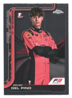 2025 Topps Chrome F1 Formula 1 F3 MP Motorsport Bruno Del Pino