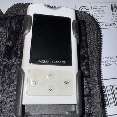 One Touch Verio IQ Blood Monitoring System tested -NEW- meter and case only