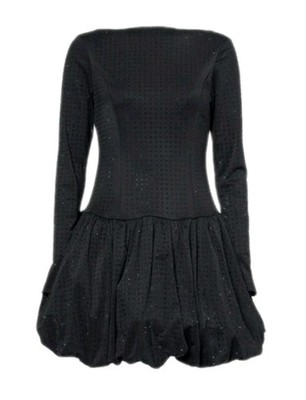 Amy Lynn Deva Embellished Puffball Mini Dress Size  UK8 RRP £149