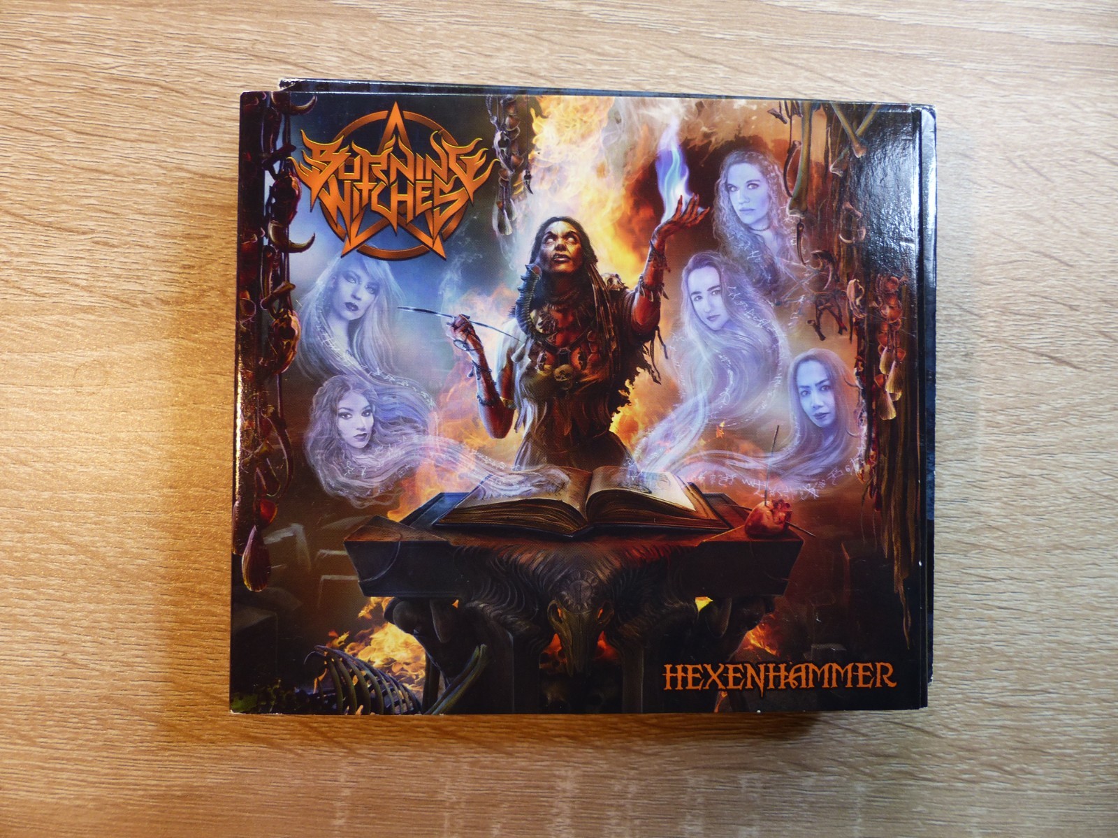 BURNING WITCHES: HEXENHAMMER (LIMITED DIGIPAK) - CD - UNPLAYED