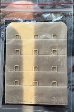 New True kind Truekind Bra Extender Beige Nude Tan Never Used 4 Hooks NO BRA